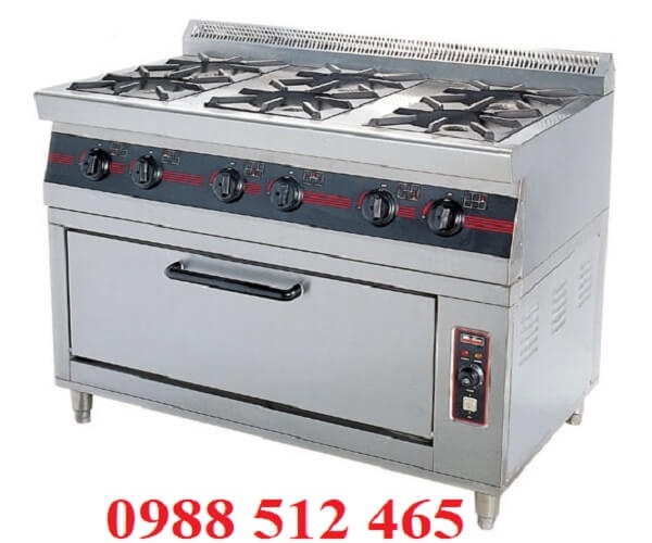 BẾP ÂU 6 HỌNG CHÂN CAO