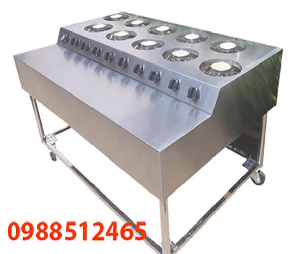 BẾP CHIÊN BÁNH XÈO 10 HỌNG