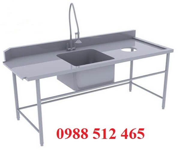 CHẬU RỮA ĐƠN CÓ LỖ XÃ RÁC